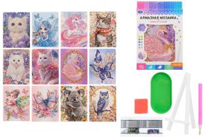 Алмазная  вышивка  210,00   15*20  в  коробке