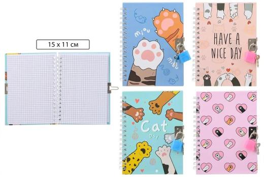 Блокнот 134,00  замоч. Лапки  6915