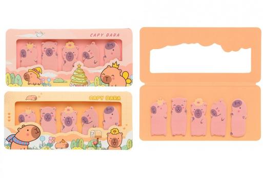 Закладки  липкие  Капибары  2353