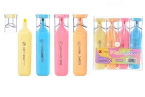 Маркер  /набор  4цв./  выделители  Basir  7260