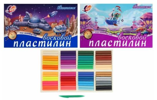 Пластилин  Воск. 32цв.  ЛУЧ  Фантазия /8