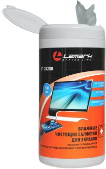 Салфетки  д/комп.100 шт. В ТУБЕ  /12