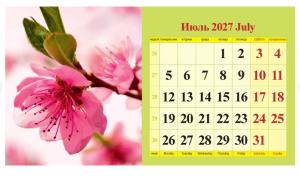 Календарь ДОМИК  2027  20 см Большой