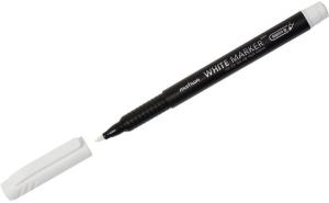 Маркер   тонкий     БЕЛЫЙ  1 мм  /12    WRM/WPM-0