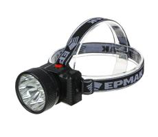 Фонарь налоб  Аккум.  8 LED 328-047
