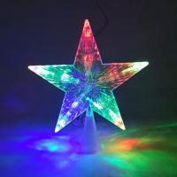 Гирлянда  эл.    Наконечник Звезда  большая  21 см  LED