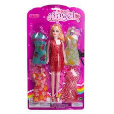 Кукла   4411788   4 платья  на  картоне