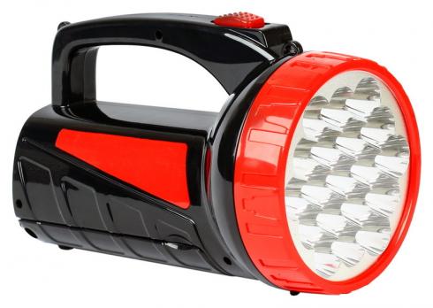 Фонарь  Аккум.  прожектор    1 + 18 LED  SBF-303-K