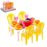 Мебель  для  кукол   7386708  Стол + стулья