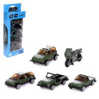 Машина   (Набор  5шт.) техника в коробке 5198482/3/4/5