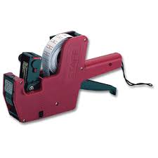 Этикет - пистолет  8-разряд. 21*12 прям. 5500