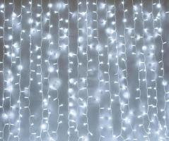 Гирлянда эл.  Дождь  480  LED   3 * 3  белый