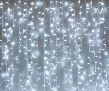Гирлянда эл.  Дождь  480  LED   3 * 3  белый
