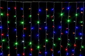 Гирлянда эл.  Дождь  480  LED   3 * 3  разноцветный