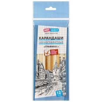 Карандаши  пр. /набор  12шт/  Красин/Графика