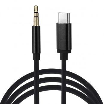 Кабель AUX jack 3.5 - type-c    UK24