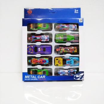 Машина   (Набор 10 шт.)  в  коробке  1222406/119211