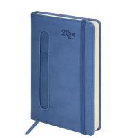 Ежедневник   Датиров. 2025 !!!  Кож.  А-5  Держатель для ручки