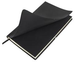 Блокнот 396,00  кож. А 5  клетка, резинка  125240