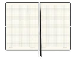 Блокнот 396,00  кож. А 5  клетка, резинка  125240