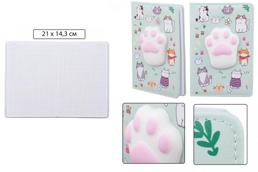 Блокнот 313,00  Лапка  Сквиш  7435