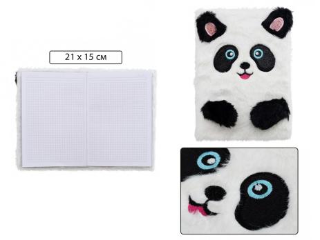 Блокнот 318,00  Мех  Панда  7604