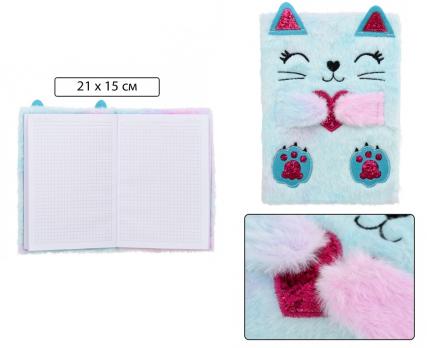 Блокнот 319,00  Мех  Котёнок  7607