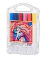 Маркер   Акриловые  в  боксе  12 цв  7507-12 Маркер   Акриловые  в  боксе  12 цв  7507-12