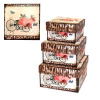 Коробка    подарочная  3 в 1   13*14 см