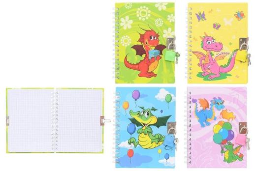 Блокнот 105,00  замоч. Драконы  6688