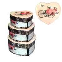 Коробка    подарочная  3 в 1   13*15 см  Сердце